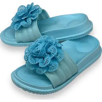 Dámské pantofle Modenworld Dámské modré pantofle 06 Barva: Modrá, Velikost: 36