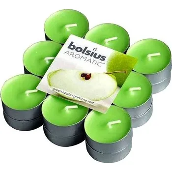 Svíčka Bolsius Čajová svíčka 18ks - Green apple 949385