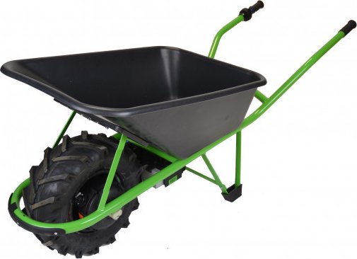 Motúčko STANDARD POWER - elektrické kolečko Standardní rám Plastová korba 80 l Pneumatika 16 cm
