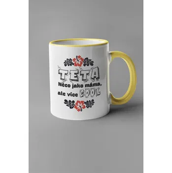 Hrnek pro tetu Barva: Žlutá