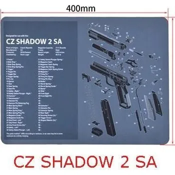 Čištění zbraně CZ SHADOW 2 čistící podložka 210CZSH2