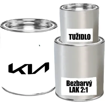 Autolak Barva pod lak 1K KIA SADA - barva, 2k lak + tužidlo, ředidlo - 1 ks