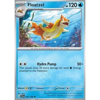 Sběratelská karetní hra Pokémon SV1en 047/198 Floatzel - Scarlet & Violet Stav: Near Mint, Verze: REVERSE HOLO