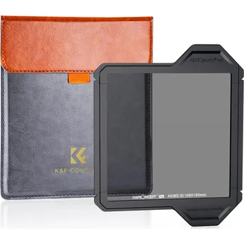 K&F 100*100*2MM Square Full ND8 with Lens Protection Bracket