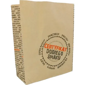 Obal na kolo Toppapír Papírová taška bez úchytu s potiskem 250/110/300mm 250ks