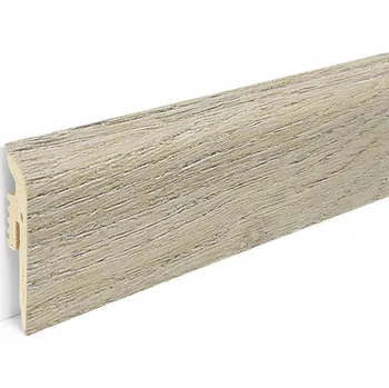 soklová lišta Decora PVC soklová lišta k podlaze Afirmax BiClick | 112 Bradford Oak (220 cm)