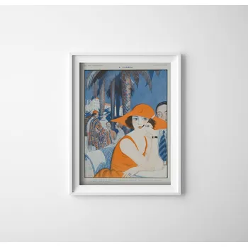 Plakát Retro plakát Retro plakát Časopis Časopis La Vie Parisienne