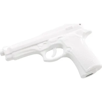 Dekorační figurka MEMORABILIA MY GUN 22 cm, bílá, porcelán, Seletti - doprava zdarma od 2999 Kč