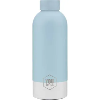 Láhev You Bottles Termoláhev na pití Dual Stripe světle modrá 500 ml