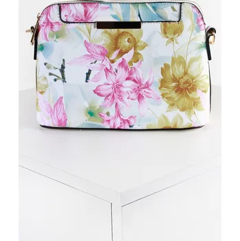 Kabelka Elyeung Dámská květovaná kabelka M98-467BL/WH Velikost: UNI