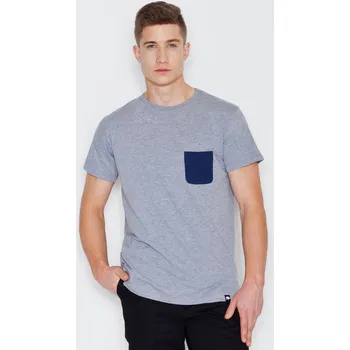 Pánské tričko Visent Pánské tričko s krátkým rukávem Laolin V002 šedá XXL