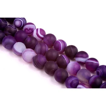 Korálek Minerál achát č.209 (8mm)