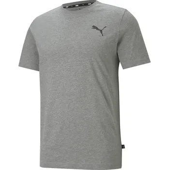 Pánské tričko Pánské Tričko PUMA ESS SMALL LOGO TEE MEDIUM GRAY HEATHER-M 58666853 – Šedá M
