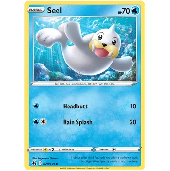 Karetní hra Pokémon TCG Seel 029/159