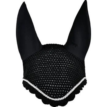 Koňská maska proti hmyzu Čabraka na uši - Eskadron Silver full hnědá