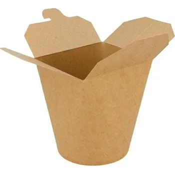 Jednorázové nádobí Garcia de Pou Kartonový box na kebab kraft 960ml Ø90mm 50ks