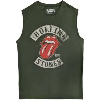 Zahraniční hudba Merch The Rolling Stones: The Rolling Stones Unisex Tank T-shirt: Tour 78 (large) L
