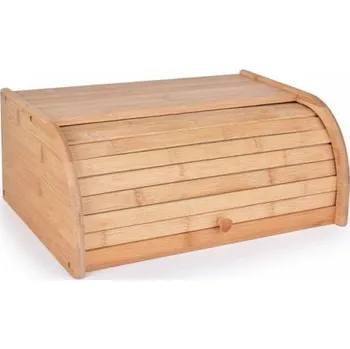 chlebník GoEco Bambusový chlebník s roletkovým víkem 40cm