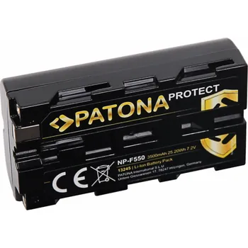 PATONA baterie pro digitální kameru Sony NP-F550 3500mAh Li-Ion 7,2V Protect