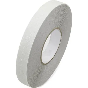 Průhledná korundová protiskluzová páska FLOMA Super - 18,3 x 2,5 cm tloušťka 1 mm