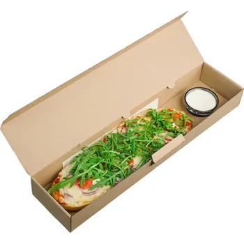 Jednorázové nádobí Think`n green Papírový box na panini kraft TnG 450/100/50mm 50ks