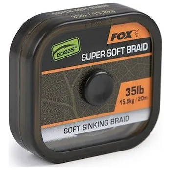 Fox International Fox Návazcová Šňůrka Naturals Soft Braided Hooklength 20 m Nosnost: 25 lb