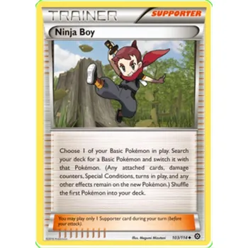 Sběratelská karetní hra Ninja Boys 103/114 - Steam Siege Typ karty: Non-Holo