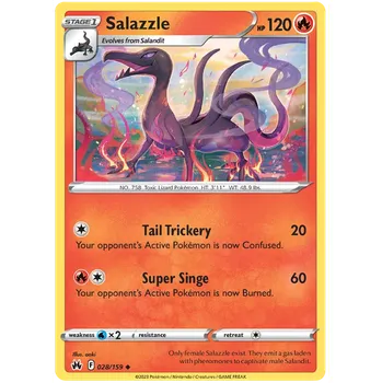 Sběratelská karetní hra Pokémon TCG Salazzle 028/159