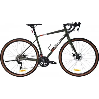 Silniční kolo Gravel kolo Capriolo G 9.6 zelené, rám 49