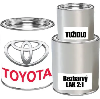 Autokosmetika Barva pod lak 1K TOYOTA SADA - barva, 2K lak + tužidlo - 1 ks