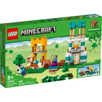 LEGO Minecraft 21249 Kreativní box 4.0 Stavebnice LEGO LEGO Minecraft 21249 Kreativní box 4.0