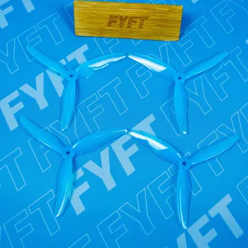 Dron Hurricane 51477 3 listé (4ks) (Gemfan) vrtule na FPV drona Barva: Modrá