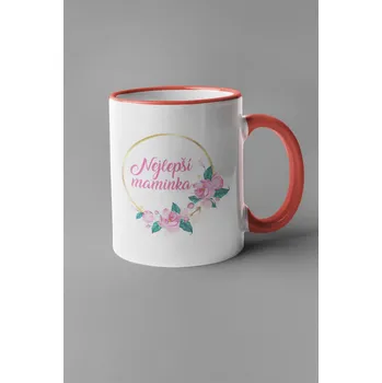 Hrnek Nejlepší maminka Barva: Červená