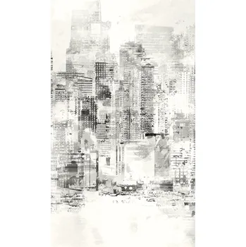Tapeta Šedá vliesová fototapeta na zeď, Město, DG3CIT1012, Wall Designs III, Khroma by Masureel