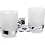 Bemeta BETA: Držák kartáčků, dvojitý, sklo 132110042