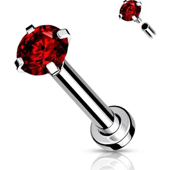 Piercing Šperky4U Piercing do brady / cartilage / tragus - LB1040R-12082