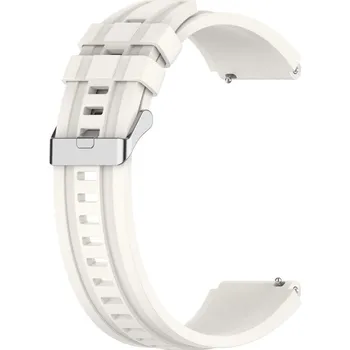 Příslušenství k chytrým hodinkám eses Prodloužený silikonový řemínek - Béžový, 22 mm