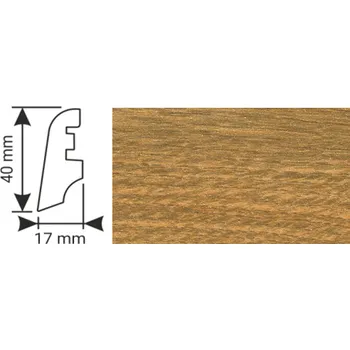 soklová lišta K - Produkt K-Produkt lišta KP40 2582 Dub