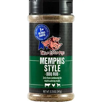 Koření Three Little Pigs BBQ koření Memphis-Style, 347g