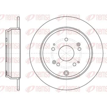 Brzdový kotouč Brzdový kotouč REMSA 61174.00