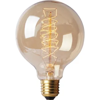 Žárovka Designová retro žárovka Edison O3 60W průměr 95mm, patice E27