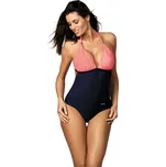 Korálově-modré monokiny Priscilla Origami-Cosmo M-428 (11) Velikost: S