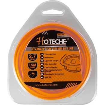 Příslušenství k zahradní technice Struna do křovinořezu 2,7 mm x 15 m - HTG840255