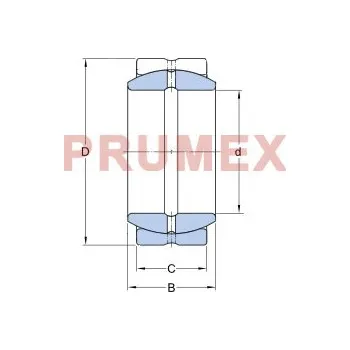 SKF GEK 16 ESA kloubové ložisko ocel/ocel