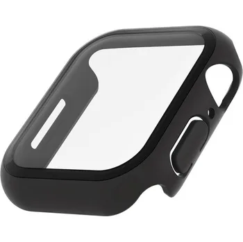 Příslušenství k chytrým hodinkám Belkin Screenforce TemperedCurve 2v1 pouzdro s tvrzeným sklem pro Apple Watch 45mm - černé OVG004zzBK