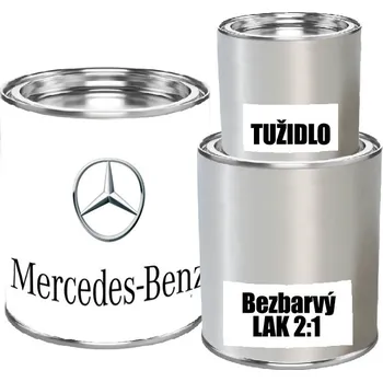 Autolak Barva pod lak 1K MERCEDES BENZ SADA - barva, 2K lak + tužidlo - 1 ks