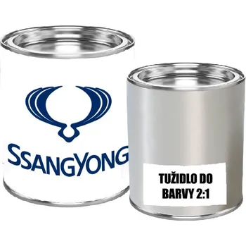 Autolak Autolak vrchní 2K SSANGYONG (KGM) barva s tužidlem, ředidlo - 1 ks