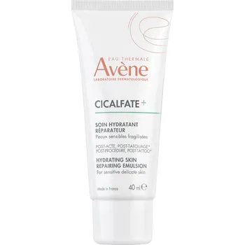 Pleťová emulze Avene Cicalfate+ Hydratační obnovující emulze po povrchových dermatologických zákrocích nebo tetování 40 ml