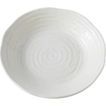 Jídelní miska WHITE SPIRAL 23,5 cm, 600 ml, MIJ - doprava zdarma od 2999 Kč