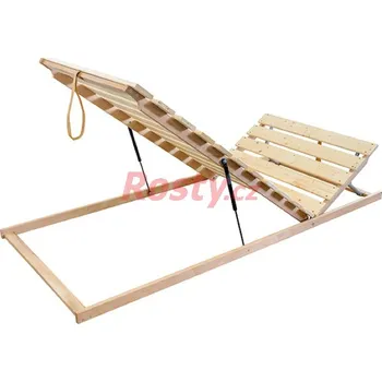 Postelový rošt Rosty.cz VÝKLOPNÝ LAŤOVÝ ROŠT LUX 16 ÚP/H 120x200x7cm, nosnost: 150kg